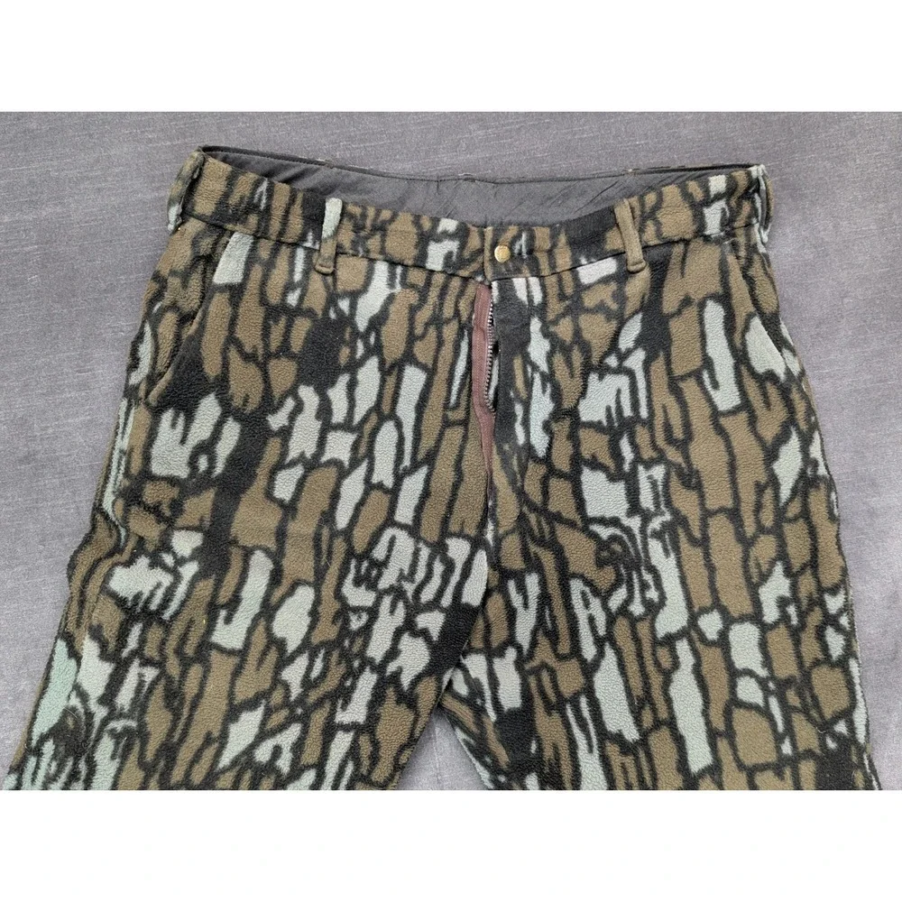 VTG Cabelas Pants Mens L Regular Real Tree Camo Goretex Whitetail Clothing USA